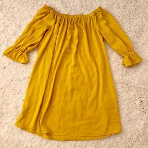 ✨Beautiful mustard yellow summer dress.